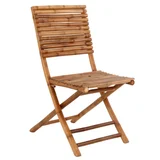 Silla de exterior Melody de bamboo natural