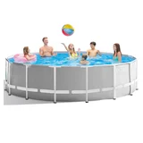 Piscina estructural redonda 457 x 107 cm 14.614 L con accesorios