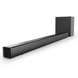 Barra de sonido bluetooth negra