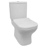 Kit de inodoro Axis con depósito y accesorios 25 cm blanco