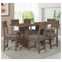 Juego de comedor Talita 1 mesa y 6 sillas