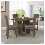 Juego de comedor Talita 1 mesa y 4 sillas