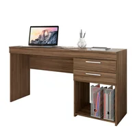 Escritorio simplede melamina con cajones