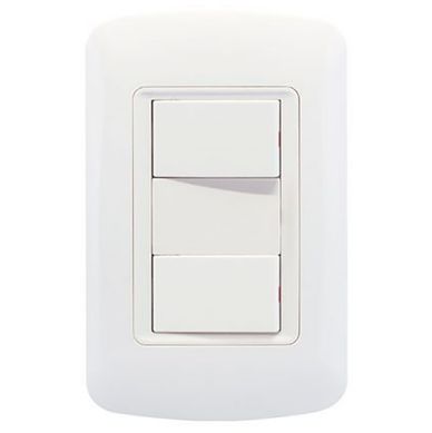 Armado 2 interruptores blanco