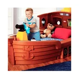 Cama Barco Pirata con luz 1 plaza