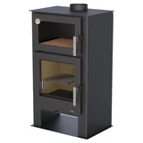 Estufa a leña con horno Gijon 11kw