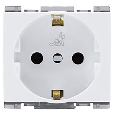 M�dulo Halux schuko blanco