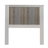 Respaldo para sommier 1 plaza blanco