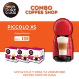 Cafetera para capsulas  Piccolo Xs roja