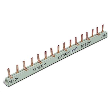 Puente conector 2 x 8 12 polos 80 amp