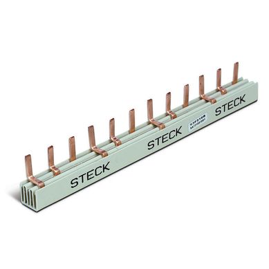 Puente conector 3 x 4 12 polos 80 amp