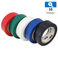 Cinta aisladora colores surtidos 19 mm x 10 m
