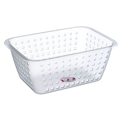 Canasto organizador de plstico grande transpareente 5.2 L