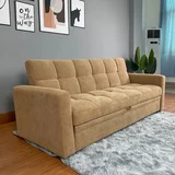 Sofá cama Irene 3 cuerpos beige