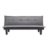 Futón Elda 3 cuerpos gris