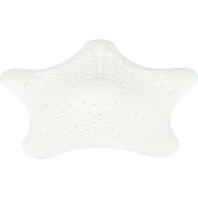 Saca pelo de ducha Star blanco