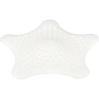 Saca pelo de ducha Star blanco
