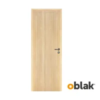 Puerta de interior placa lenga marco de chapa 70 x 200 x 10 cm izquierda