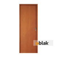 Puerta de interior placa de madera foliada 200 x 70 x 10 cm curupi izquierda
