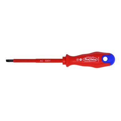 Destornillador aislado plano 5 x 100 mm 1000 V