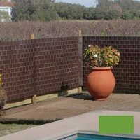 Cerco de plástico verde 12.2 cm