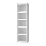 Biblioteca 5 estantes blanco