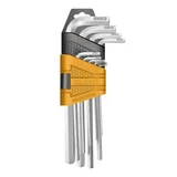 Juego de 9 llaves allen 1,5 a 10 mm