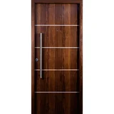 Puerta exterior de acero 200 x 80 cm nocce derecha