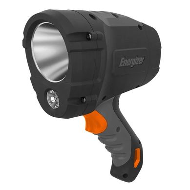 Farol hard case recargable 1000 lm negro y gris