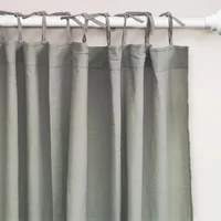 Cortina de baño Tusor 180 x 180 cm gris