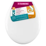 Tapa para inodoro de polipropileno y PVC blanco