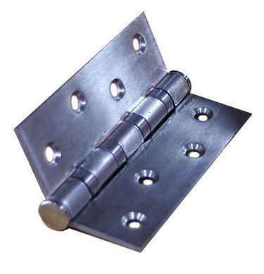 Pack de 2 bisagras 4 x 3 x 3 mm acero inoxidable