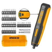 Atornillador inalámbrico 4 V con batería y accesorios