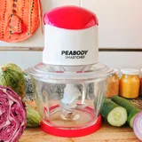 Picadora con 2 cuchillas 500 w roja