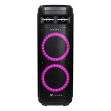 Parlante con batería woofer 6" x 2