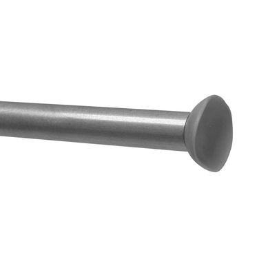 Barral extensible para bao plateado 130 a 210 cm