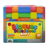 Bloques de goma eva 38 unidades