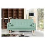 Sofá cama Adela 3 cuerpos verde