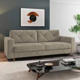 Sillón Zenit 3 cuerpos beige