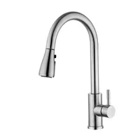 Grifería monocomando de cocina para mesada Resto Gourmet pico aireador