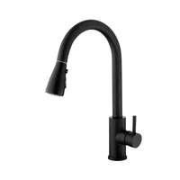 Grifería monocomando de cocina para mesada Resto Gourmet pico aireador