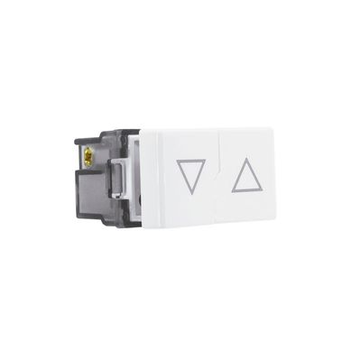 Modulo interruptor de cortina 10 A blanco