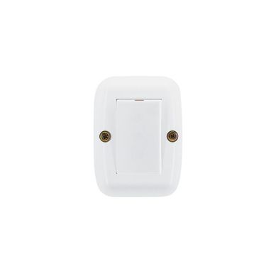 Caja externa para interior 1 modulo blanco