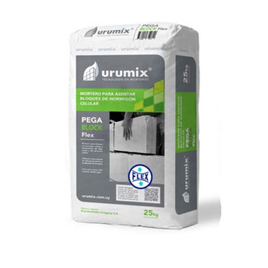 Adhesivo pega block flex x 25 kg