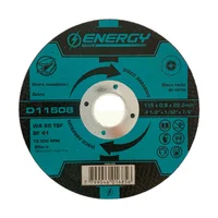 Disco de corte abrasivo 4 1/2 0,8 cm