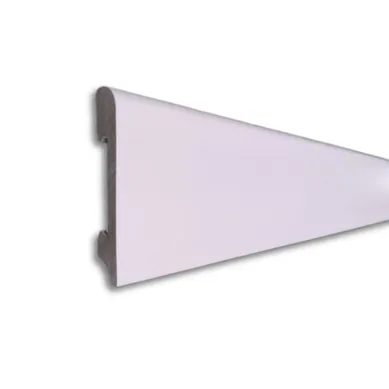 Z�calo 240 cm EPS blanco boleado alto