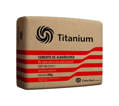 Cemento de alba�iler�a Titanium 20 kg