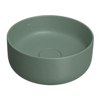 Bacha de apoyo redonda verde 30 x 13.5 cm
