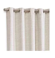 Pack de 2 cortinas de tela 180 x 260 cm natural