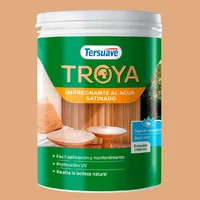 Impregnante para madera Troya natural satinado 1 L